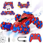 Remote Control Cars, 8WD RC Car Toys for 8-12 Year Old, Boys Toy Car, 2.4Ghz Fast Stunt, Transform Drift Stunt Cars with Lights & Spray, Outdoor Toys, Perfect Birthday Christmas Gift