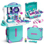 Doctor Kit for Kids, Doctor Pretend Playset with Realistic Accessories, Pretend Mobile Medical Station, Role Play Medical Toys for 3-5, 2-4, 3 4 5 6 Year Old