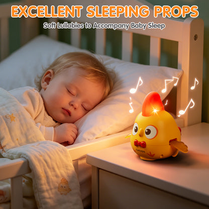 Baby Toys 6-12 Months, Baby Crawling Toys, Tummy Time Toys with Recording Function, Musical Moving Light Up Toys for 0-12 Months Old Boys Girls, Birthday Baby Shower Gifts for 1 Year Old