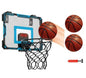 Basketball Hoop Indoor with Scoring, Foldable Over the Door Basketball Hoop with 3 Basketballs, Upgrade Iron Hoop, Adjustable Volume Mini Basketball Hoop for Kids, Basketball Toys Sports Games