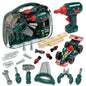 Toys for 2 Year Old Boys, Kids Tool Set, Toolbox Set for Kids, Includes Realistic Tools & Electric Drill & Take Apart Toy Racing Cars, Educational Learning Toys for Boys Age 2 3 4 5 Birthday Gifts