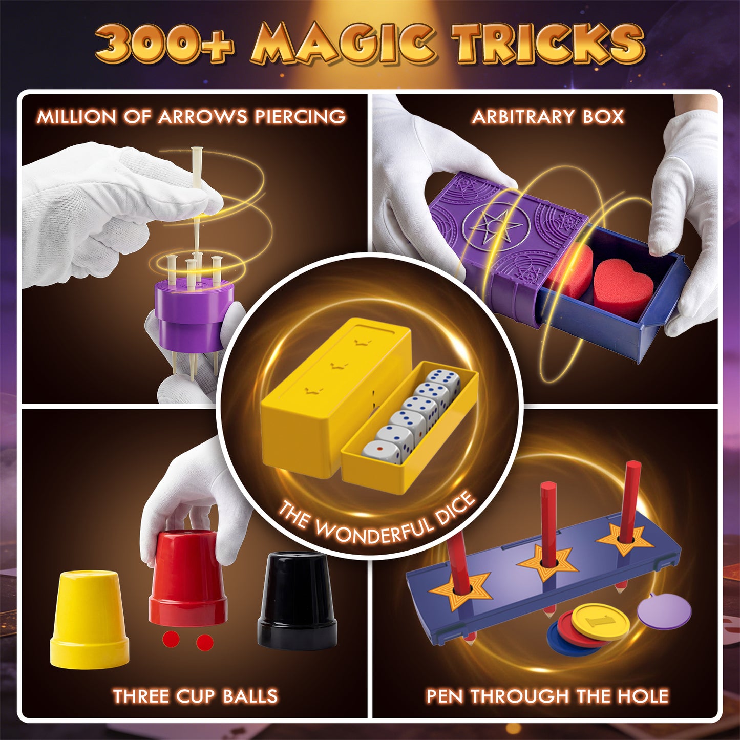 Magic Kits for Kid, My First Magic Tricks for Kids Age 8-12, Magic Toys for Pretend Play, Magic Set for Kid Beginners with Step-by-Step Video Instructions, Birthday Gifts for Boys Girls 6-12