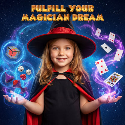 Magic Kits for Kid, My First Magic Tricks for Kids Age 8-12, Magic Toys for Pretend Play, Magic Set for Kid Beginners with Step-by-Step Video Instructions, Birthday Gifts for Boys Girls 6-12